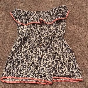 Floral Rewind romper